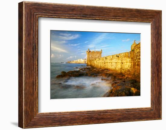 Essaouira Fortress, Morocco, Africa-silver-john-Framed Photographic Print