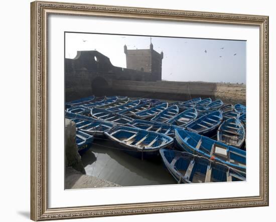 Essaouira Harbour, Morocco, North Africa, Africa-Ethel Davies-Framed Photographic Print