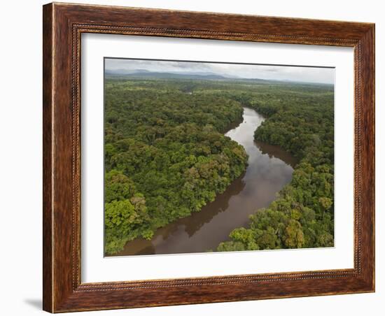 Essequibo River, Between the Orinoco and Amazon, Iwokrama Reserve, Guyana-Pete Oxford-Framed Photographic Print