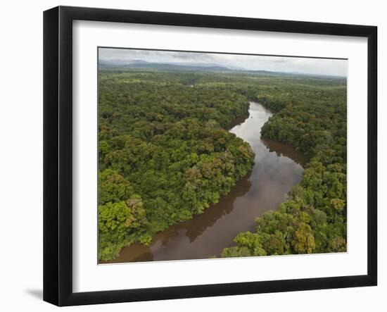 Essequibo River, Between the Orinoco and Amazon, Iwokrama Reserve, Guyana-Pete Oxford-Framed Photographic Print