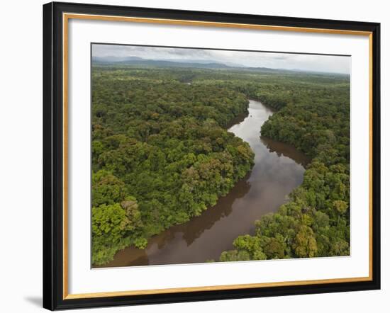 Essequibo River, Between the Orinoco and Amazon, Iwokrama Reserve, Guyana-Pete Oxford-Framed Photographic Print