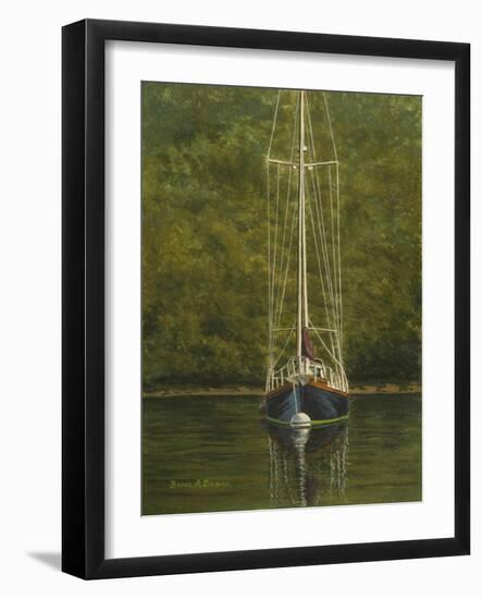 Essex Sailboat-Bruce Dumas-Framed Giclee Print