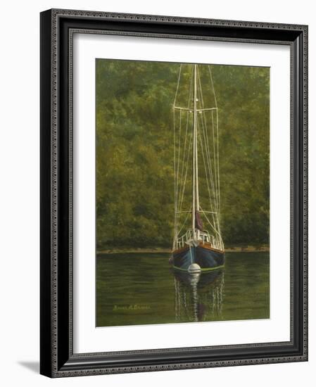 Essex Sailboat-Bruce Dumas-Framed Giclee Print