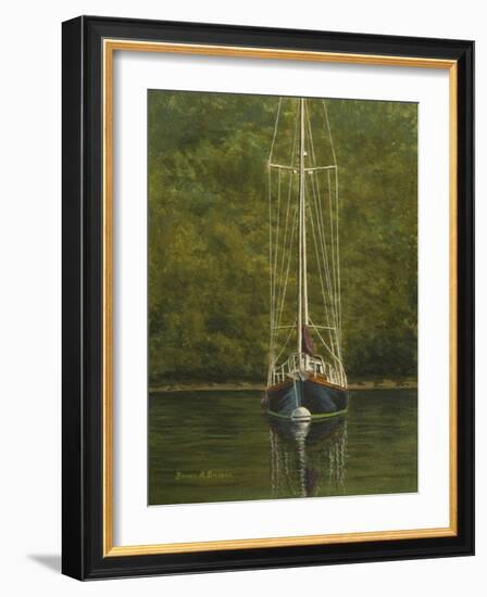 Essex Sailboat-Bruce Dumas-Framed Giclee Print