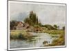 Essex Scenery: The River Stour at Dedham-Sutton Palmer-Mounted Art Print