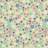 Flower Seamless Color Pattern-ESSL-Art Print