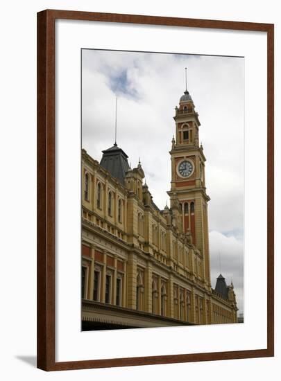 Estacao da Luz Train Station, Sao Paulo, Brazil, South America-Yadid Levy-Framed Photographic Print