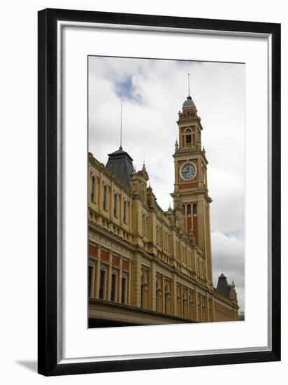 Estacao da Luz Train Station, Sao Paulo, Brazil, South America-Yadid Levy-Framed Photographic Print