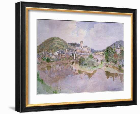 Estaing, France, 1987-John Stanton Ward-Framed Giclee Print