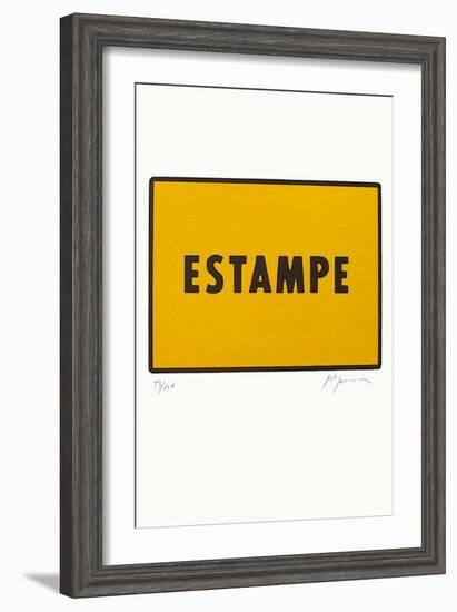 Estampe-Joël Ducorroy-Framed Limited Edition