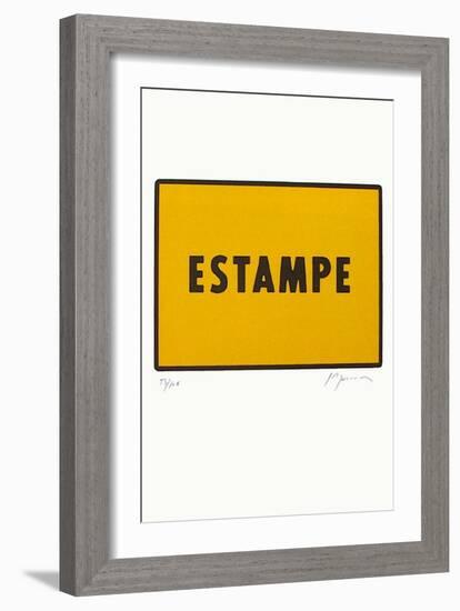 Estampe-Joël Ducorroy-Framed Limited Edition