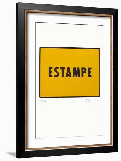 Estampe-Joël Ducorroy-Framed Limited Edition