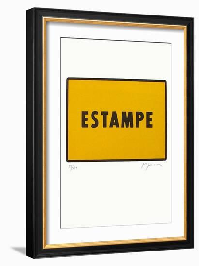 Estampe-Joël Ducorroy-Framed Limited Edition