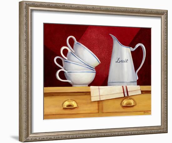 Estante de la Cocina I-Clunia-Framed Art Print