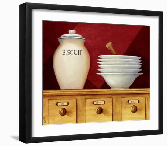 Estante de la Cocina III-Clunia-Framed Art Print