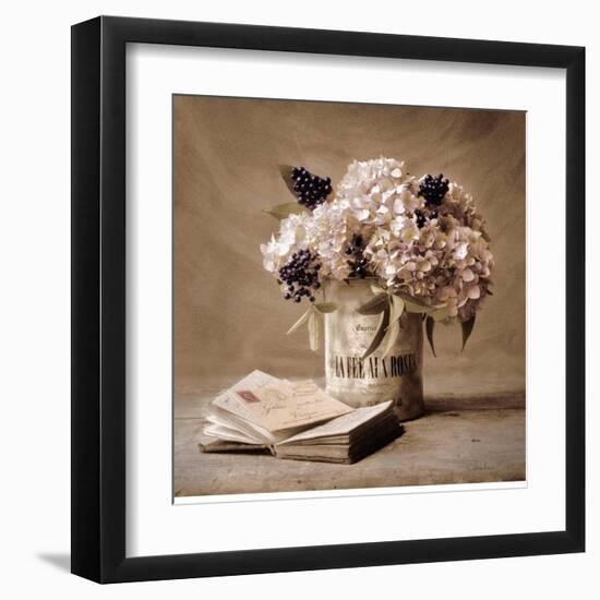 Estate Hydrangeas-Cristin Atria-Framed Art Print