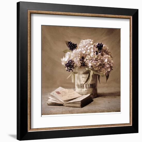 Estate Hydrangeas-Cristin Atria-Framed Art Print