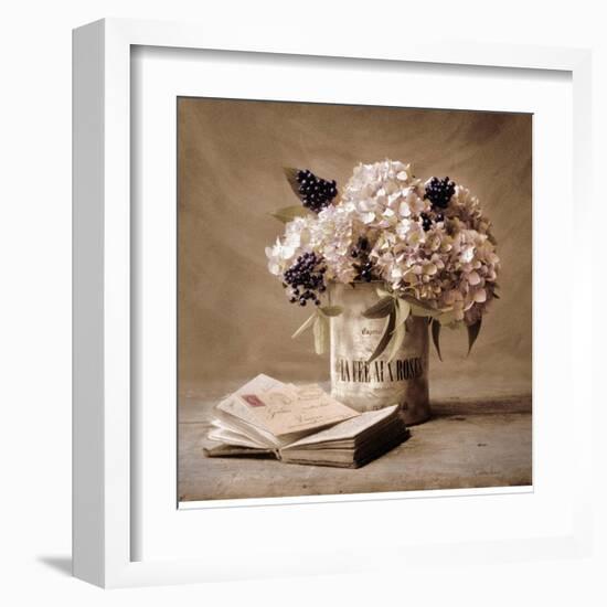 Estate Hydrangeas-Cristin Atria-Framed Art Print