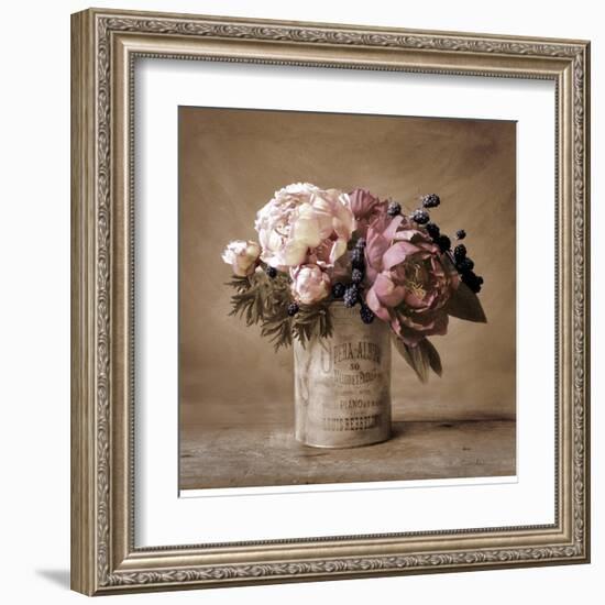 Estate Peonies-Cristin Atria-Framed Art Print