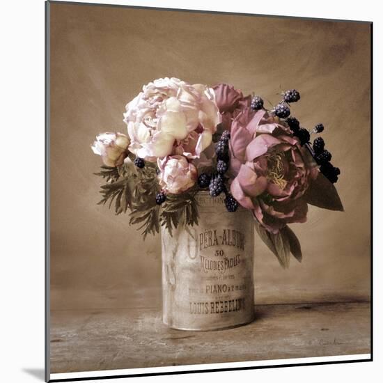 Estate Peonies-Cristin Atria-Mounted Art Print