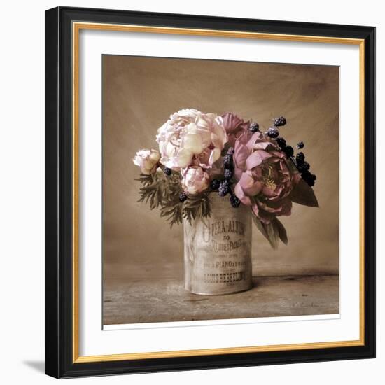 Estate Peonies-Cristin Atria-Framed Art Print