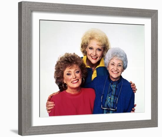 Estelle Getty, The Golden Girls (1985)-null-Framed Photo