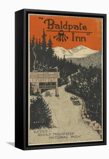 Estes Park, Colorado - Baldpate Inn Promotional Poster No. 1-Lantern Press-Framed Stretched Canvas