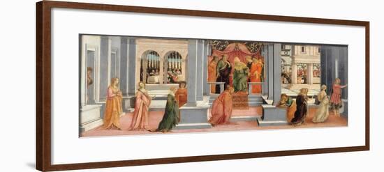 Esther before Ahasuerus, 1478-1480-Filippino Lippi-Framed Giclee Print