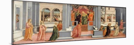 Esther before Ahasuerus, 1478-1480-Filippino Lippi-Mounted Giclee Print