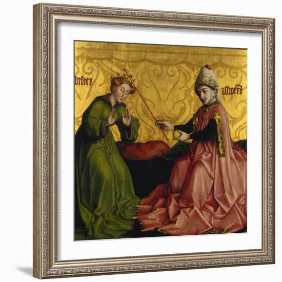 Esther before Ahasver-Konrad Witz-Framed Giclee Print