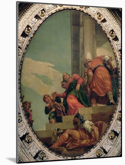 Esther Conducted to Ahasuerus-Paolo Veronese-Mounted Giclee Print