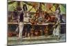 Esther feasts with the king, by Tissot - Bible-James Jacques Joseph Tissot-Mounted Giclee Print