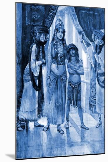 Esther presented to Ahasuerus by Tissot - Bible-James Jacques Joseph Tissot-Mounted Giclee Print