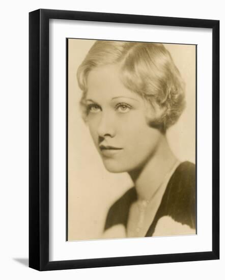 Esther Ralston American Actress in 1920s and 30s Films-null-Framed Photographic Print