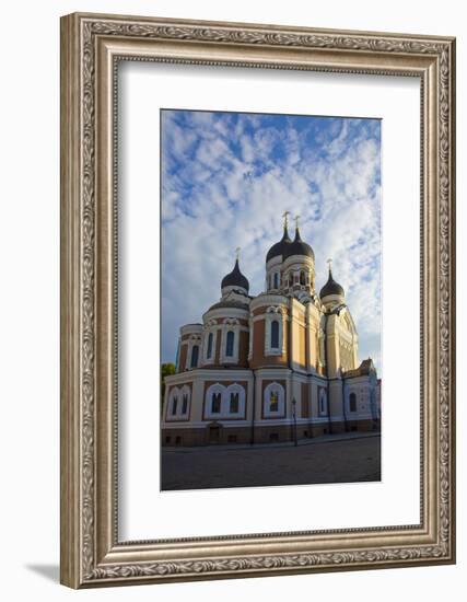 Estonia, Tallinn. View of Alexander Nevsky Cathedral-Jaynes Gallery-Framed Photographic Print