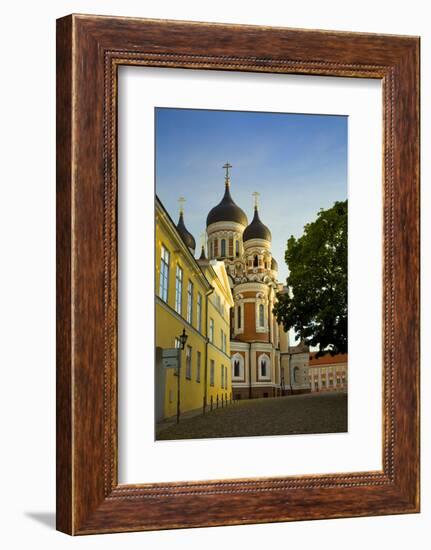 Estonia, Tallinn. View of Alexander Nevsky Cathedral-Jaynes Gallery-Framed Photographic Print