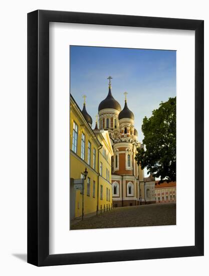 Estonia, Tallinn. View of Alexander Nevsky Cathedral-Jaynes Gallery-Framed Photographic Print