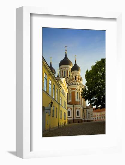 Estonia, Tallinn. View of Alexander Nevsky Cathedral-Jaynes Gallery-Framed Photographic Print