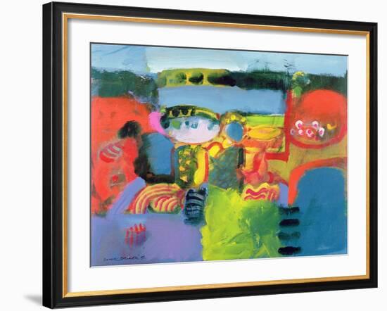 Estuary, 1990-Derek Balmer-Framed Giclee Print