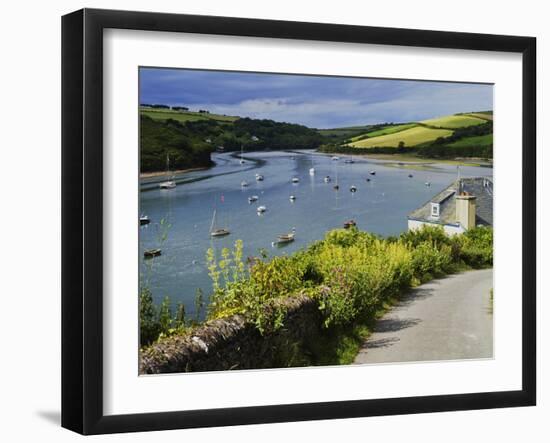 Estuary of the River Avon, Bantham, Bigbury on Sea, Devon, England, United Kingdom, Europe-David Hughes-Framed Photographic Print