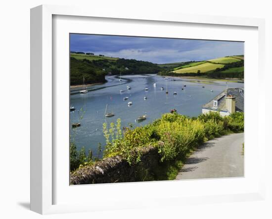 Estuary of the River Avon, Bantham, Bigbury on Sea, Devon, England, United Kingdom, Europe-David Hughes-Framed Photographic Print