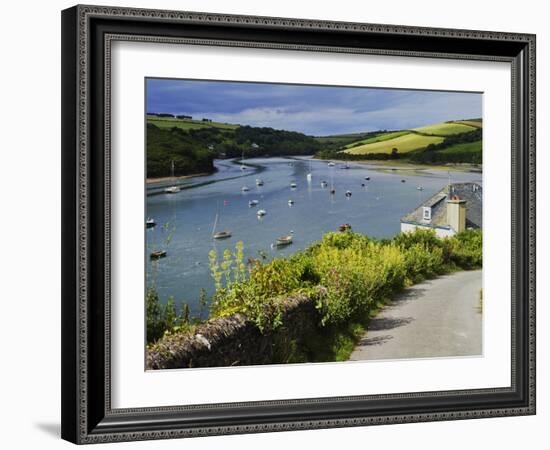 Estuary of the River Avon, Bantham, Bigbury on Sea, Devon, England, United Kingdom, Europe-David Hughes-Framed Photographic Print