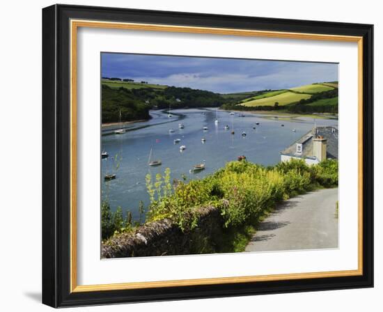 Estuary of the River Avon, Bantham, Bigbury on Sea, Devon, England, United Kingdom, Europe-David Hughes-Framed Photographic Print