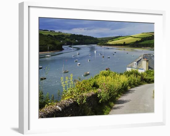 Estuary of the River Avon, Bantham, Bigbury on Sea, Devon, England, United Kingdom, Europe-David Hughes-Framed Photographic Print