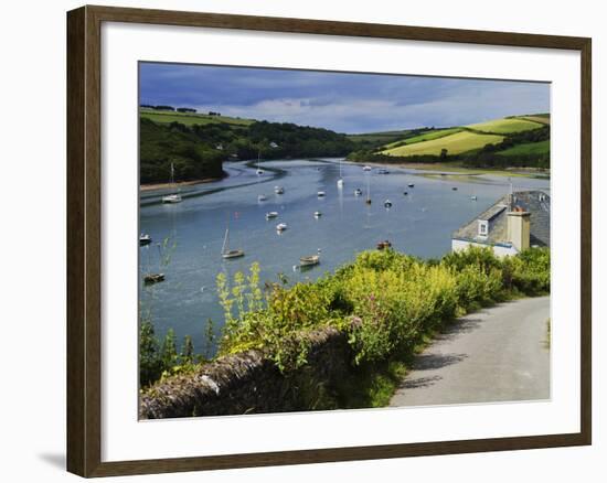 Estuary of the River Avon, Bantham, Bigbury on Sea, Devon, England, United Kingdom, Europe-David Hughes-Framed Photographic Print