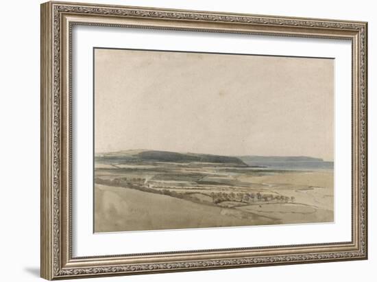 Estuary of the River Taw, Devon, C.1801-Thomas Girtin-Framed Giclee Print