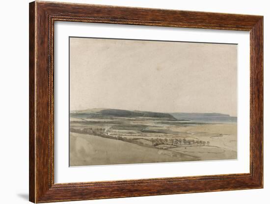 Estuary of the River Taw, Devon, C.1801-Thomas Girtin-Framed Giclee Print