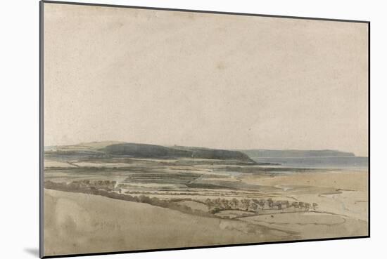 Estuary of the River Taw, Devon, C.1801-Thomas Girtin-Mounted Giclee Print