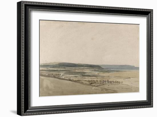 Estuary of the River Taw, Devon, C.1801-Thomas Girtin-Framed Giclee Print