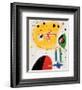 Et Fixe Les Cheveux d'une Etoile-Joan Miro-Framed Art Print